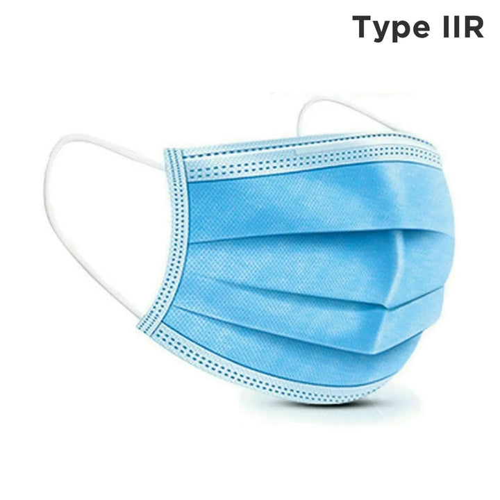 Type IIR 3-Ply Disposable Face Masks 50 Packs | Effective Protection & Comfortable Fit
