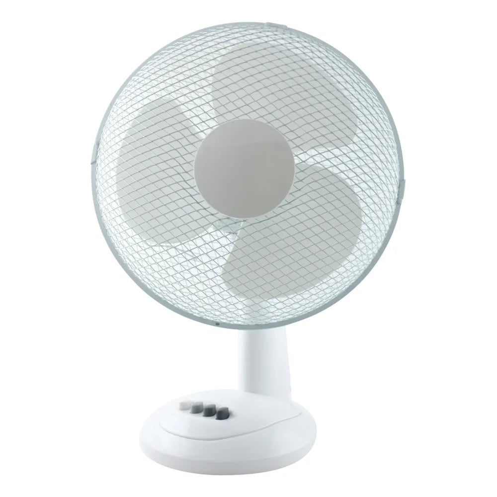 12" Compact Desk Fan for Efficient Personal Cooling