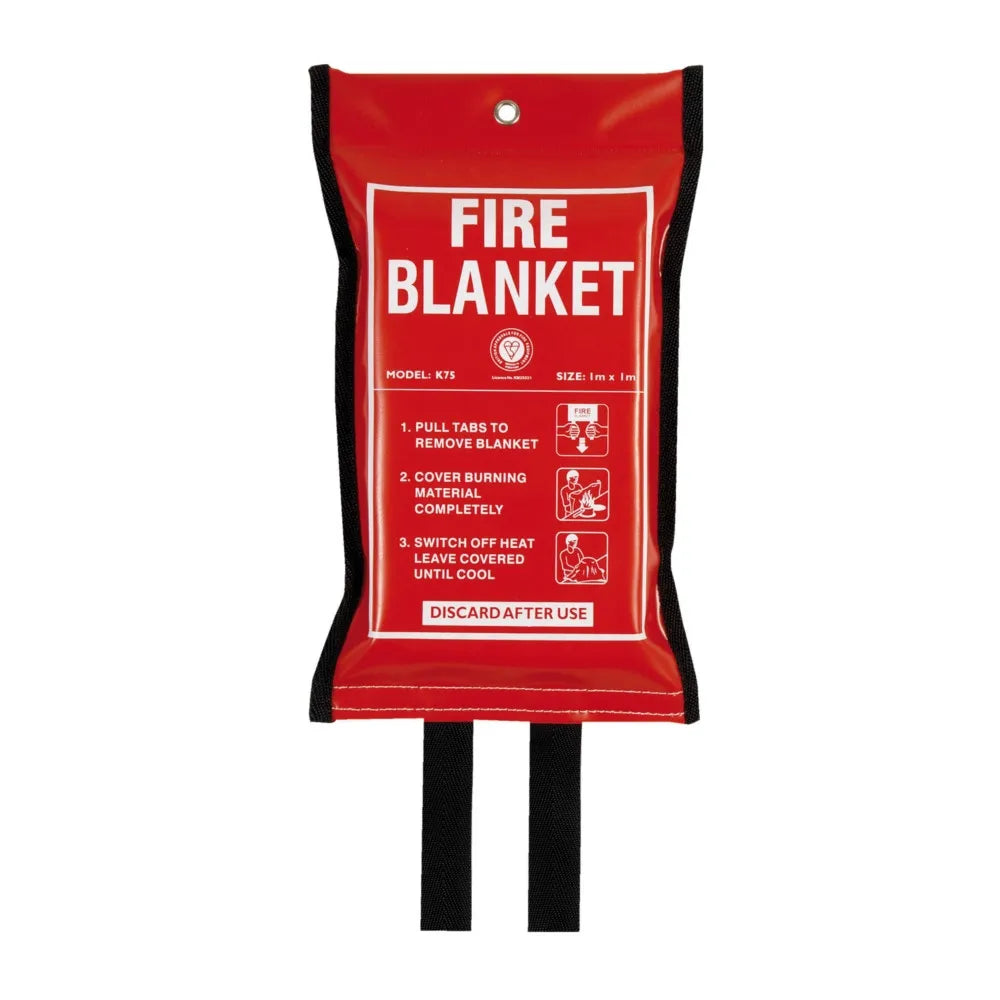 High-Quality Fire Blanket – 1m x 1m Size for Quick Response