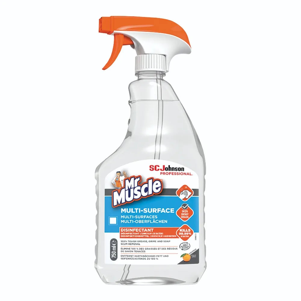 Mr Muscle Multi-Surface Cleaner – 750ml | Powerful All-Purpose Cleaner