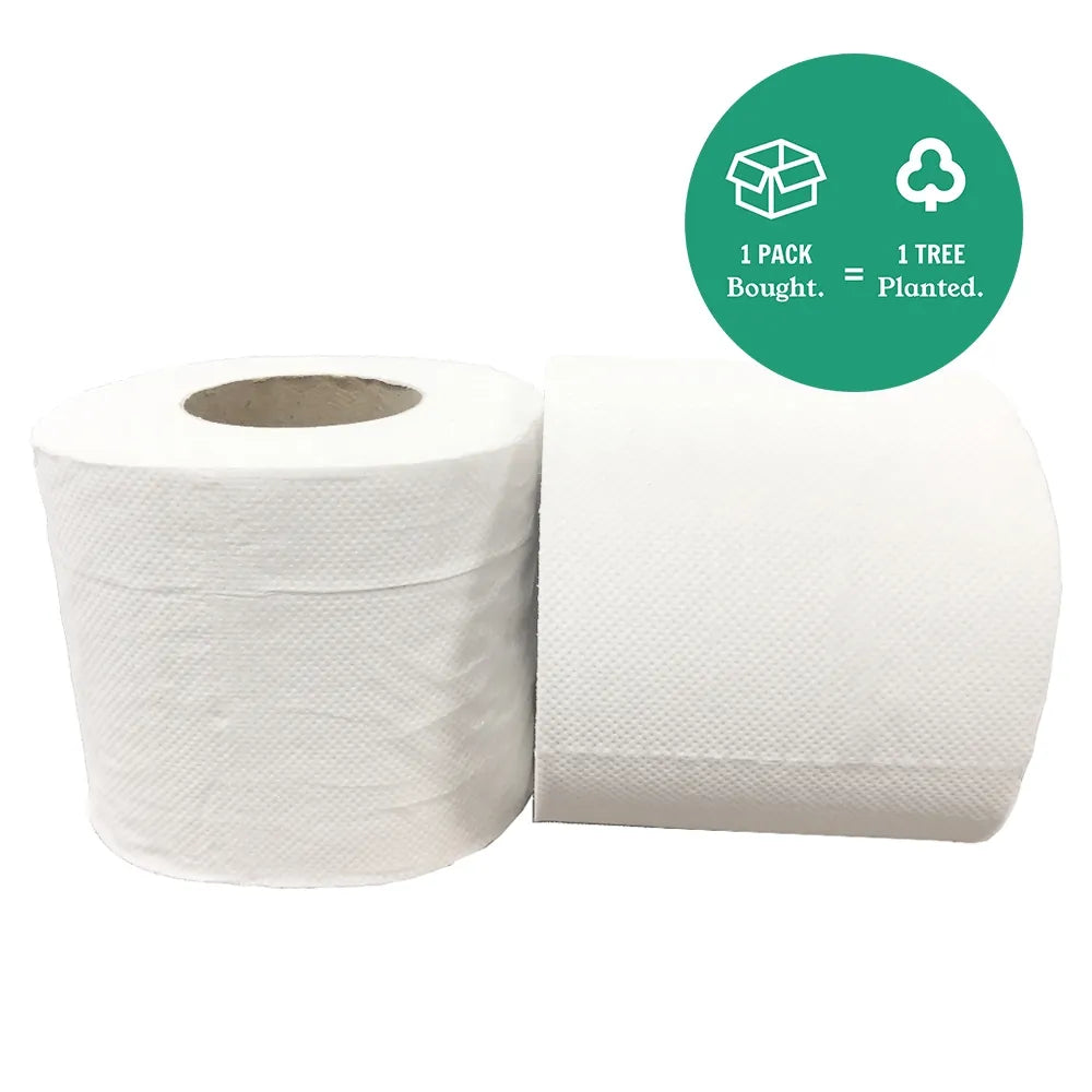 Serious Tissues 2-Ply Toilet Tissue - 320 Sheets per Roll - Pack of 36 | Eco-Friendly & Soft