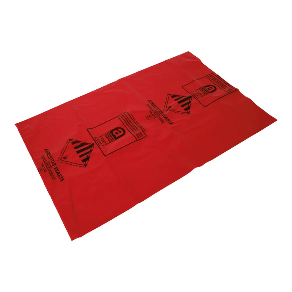 Asbestos Bag - Red - 36" x 48" | Safe and Durable Disposal Solution