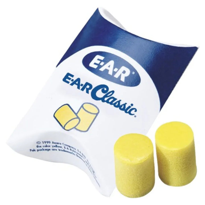 3M E-A-R Classic Foam Earplugs – Trusted Hearing Protection (Pair)