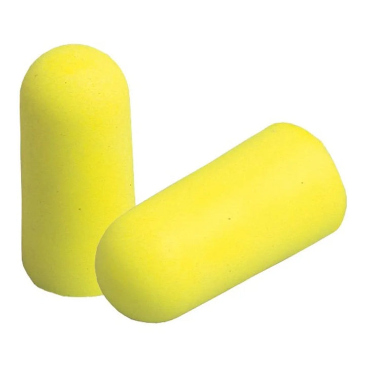 3M E-A-R Soft Yellow Neon Ear Plugs - Bulk Pack of 250 Pairs