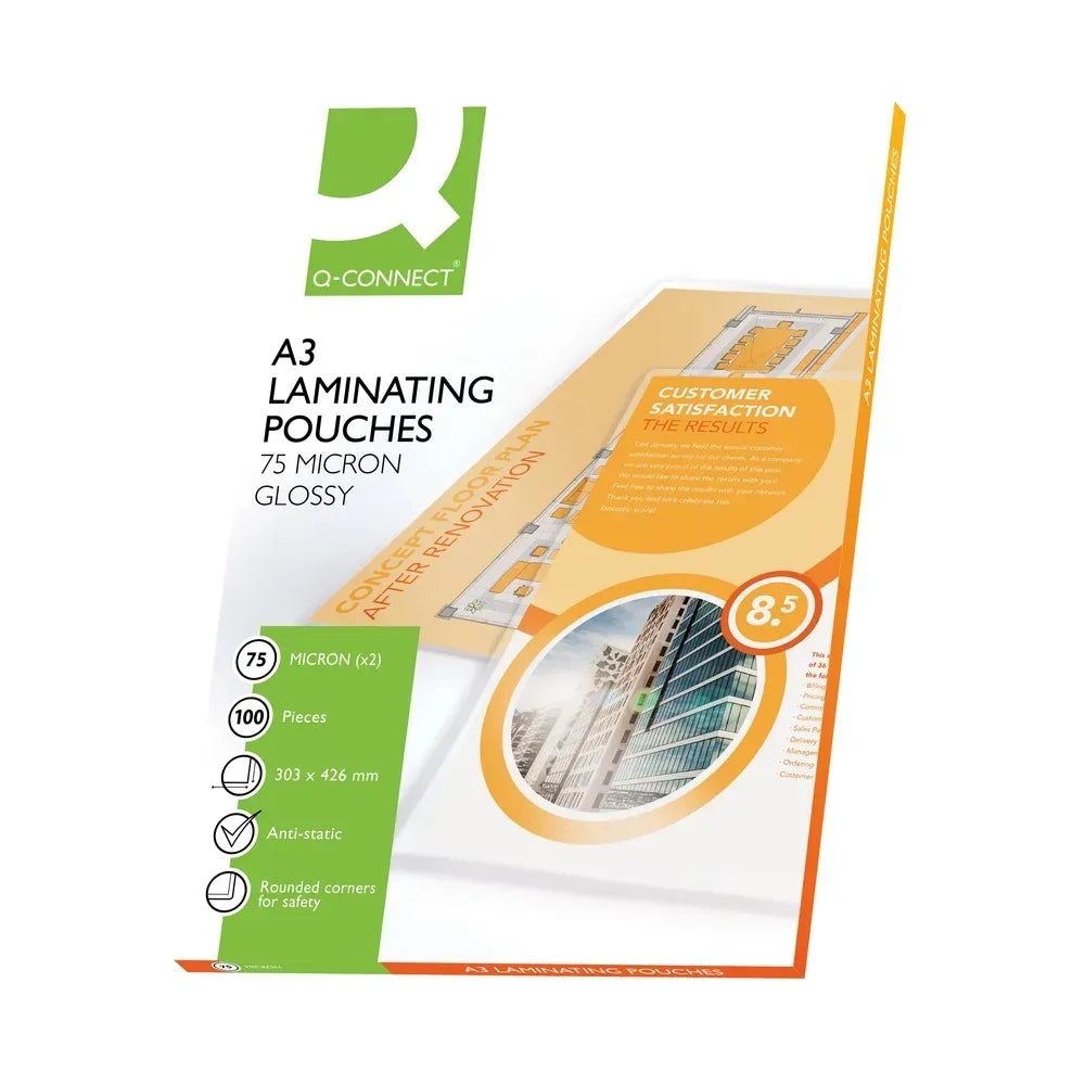 High-Quality A3 Laminating Pouches - 100 Pack for Professional Finishing