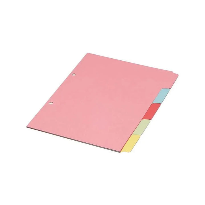 A4 Dividers - 5-Count for Easy File Management