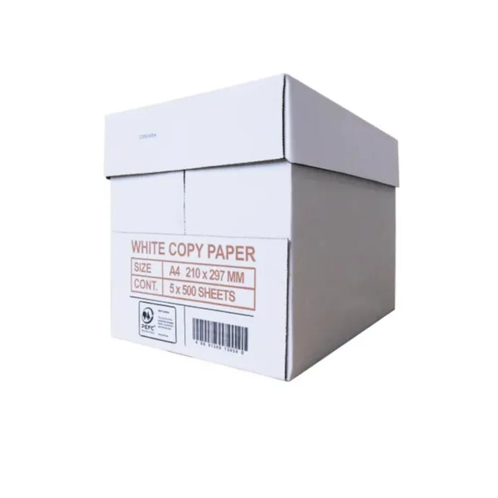 A4 Paper - Box of 5 Reams - Premium Quality for All Your Printing Needs