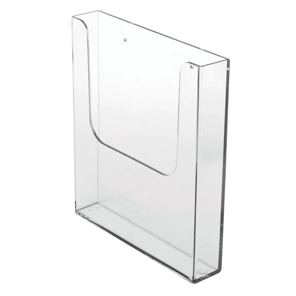 A4 Wall Mounted Leaflet Dispenser - Portrait Orientation