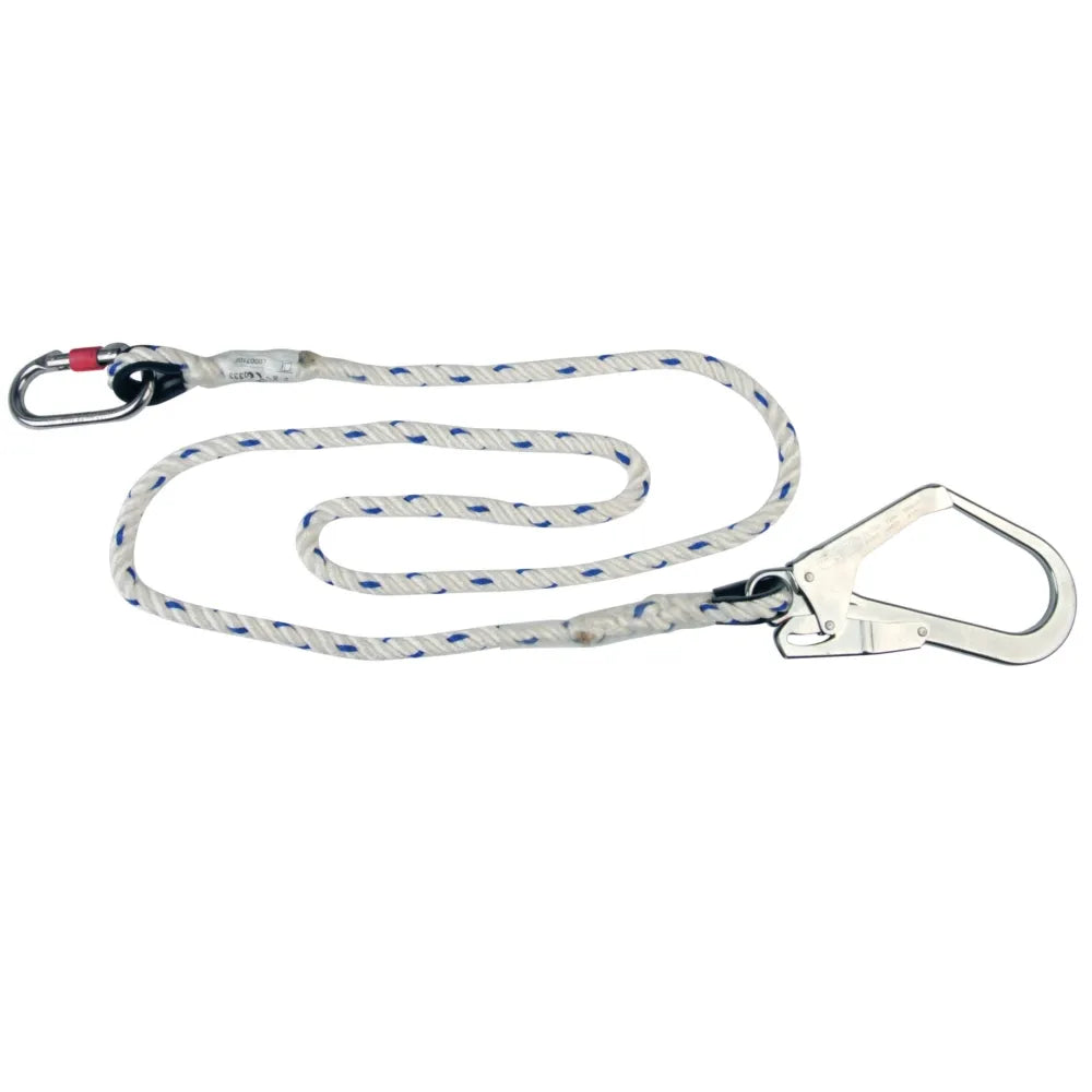 1.5m-2m Adjustable Energy Absorber Lanyard AN208RCD | Fall Protection