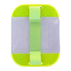 Hi Vis Yellow Armband ID Pocket - Plain Identification Holder