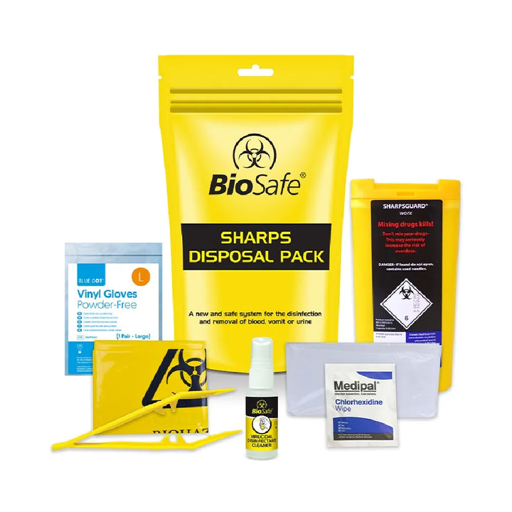 Sharps Disposal Kit - Safe and Secure Disposal Solution