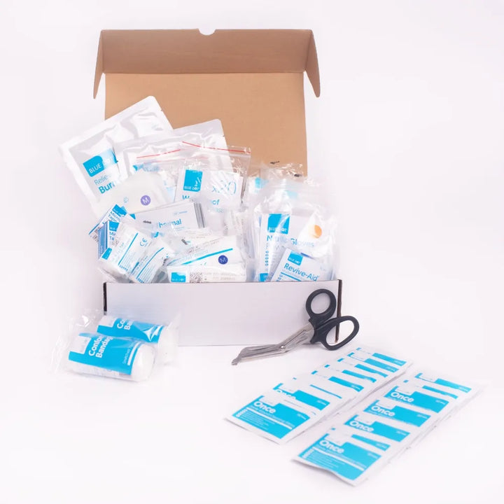 BS8599-1:2019 Medium First Aid Kit Refill – Essential Restock for Business Compliance