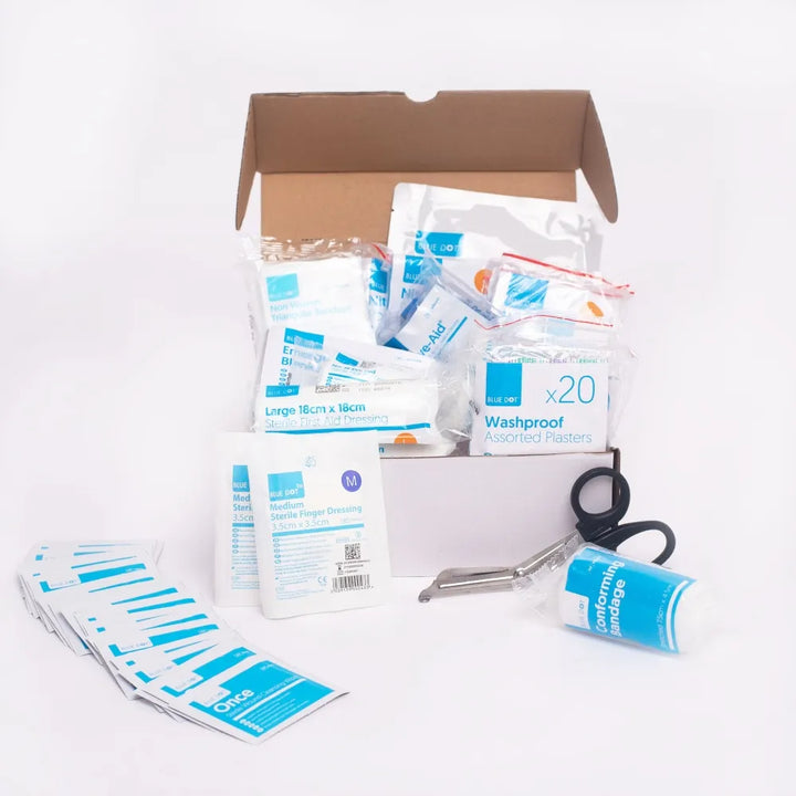 BS8599-1:2019 First Aid Kit Refill - Small – Essential Supplies for Workplace Safety