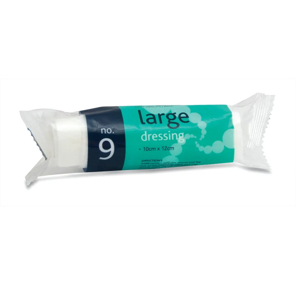 Large Bandage No. 9: Premium Dressing for Larger Wounds and Injuries