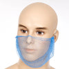 Disposable Beard Masks – Blue - Pack of 36 for Hygiene and Safety