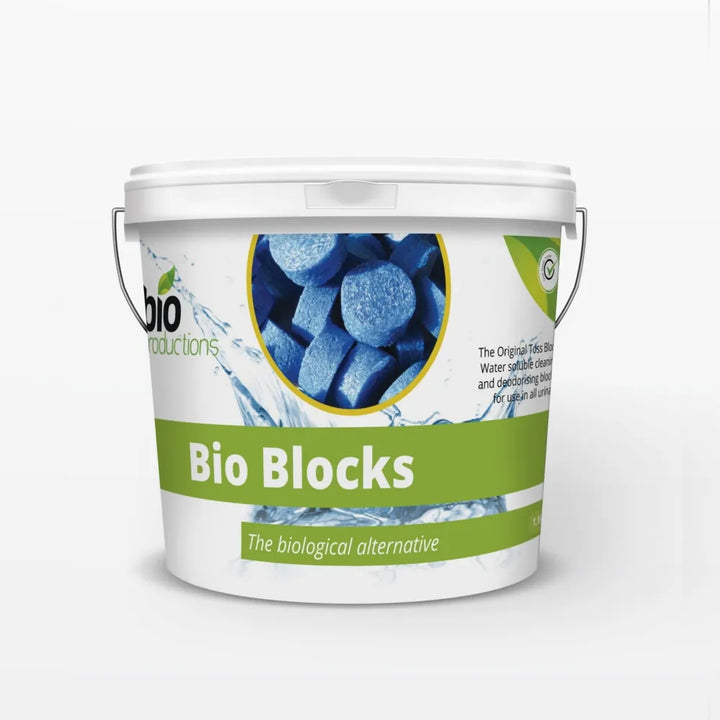 1.1kg Tub of Biological Blocks - Eco-Friendly Drain and Waste System Cleaner