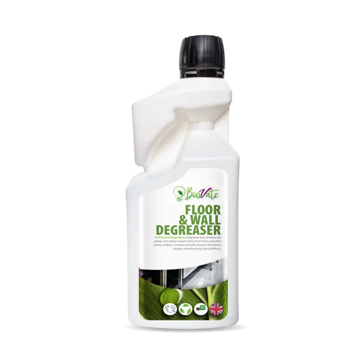 BioVate Floor & Wall Degreaser - Eco-Friendly Heavy Duty Cleaner