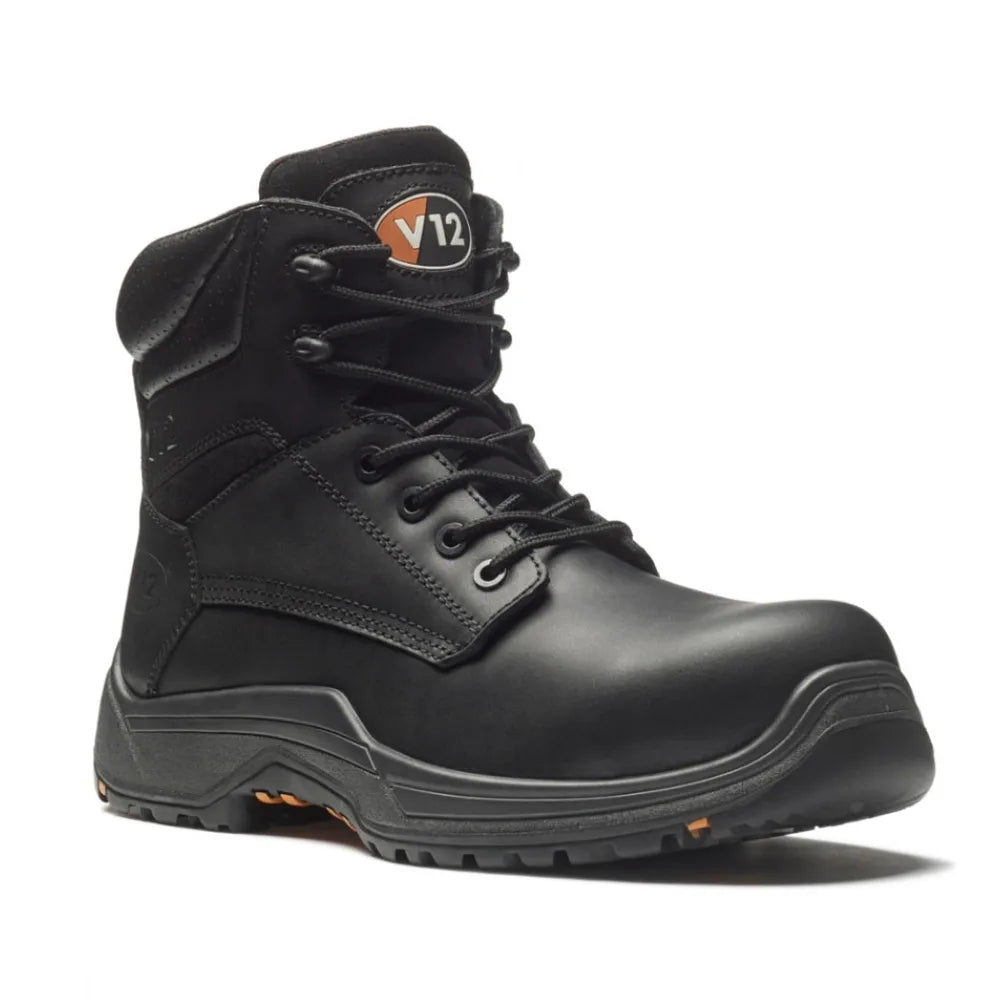 Bison IGS Black Derby Boot VR600.01 – Ideal for Tough Work Environments