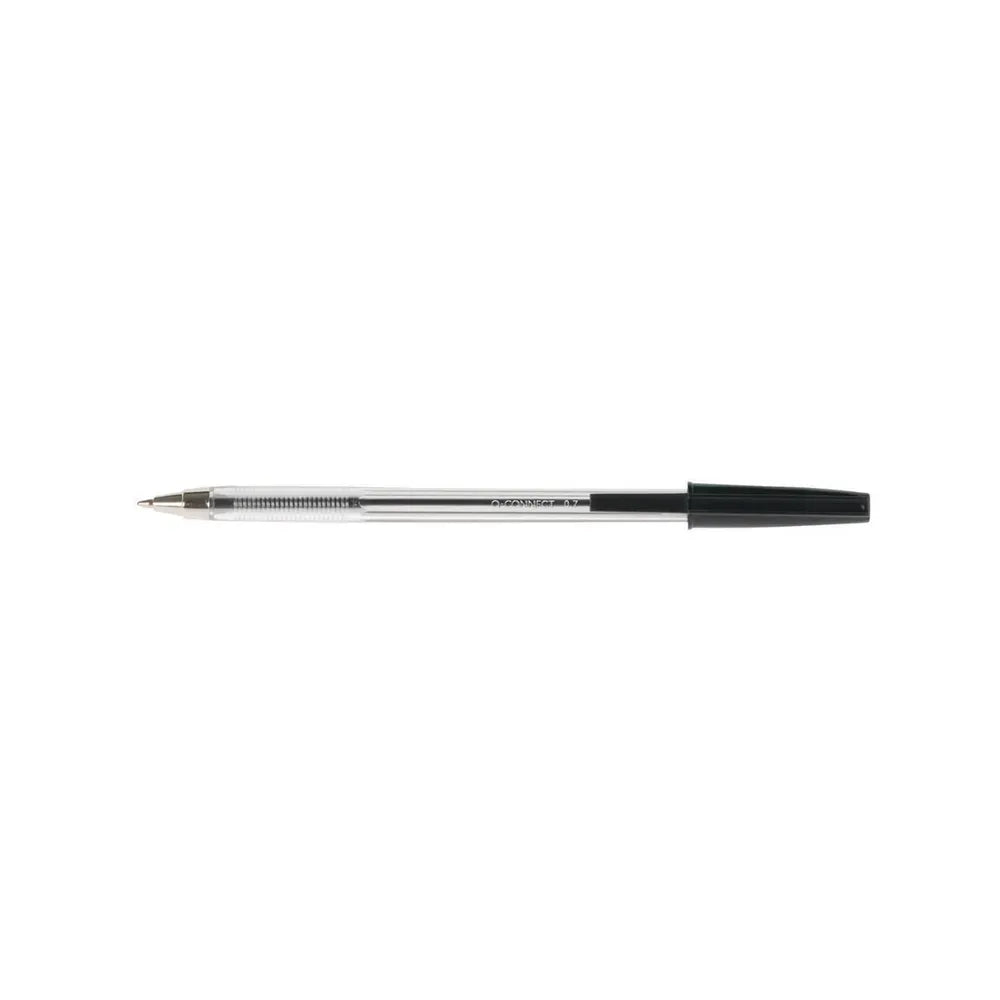 Black Pens - Pack of 50 | Smooth Writing Office Ballpoint Pens