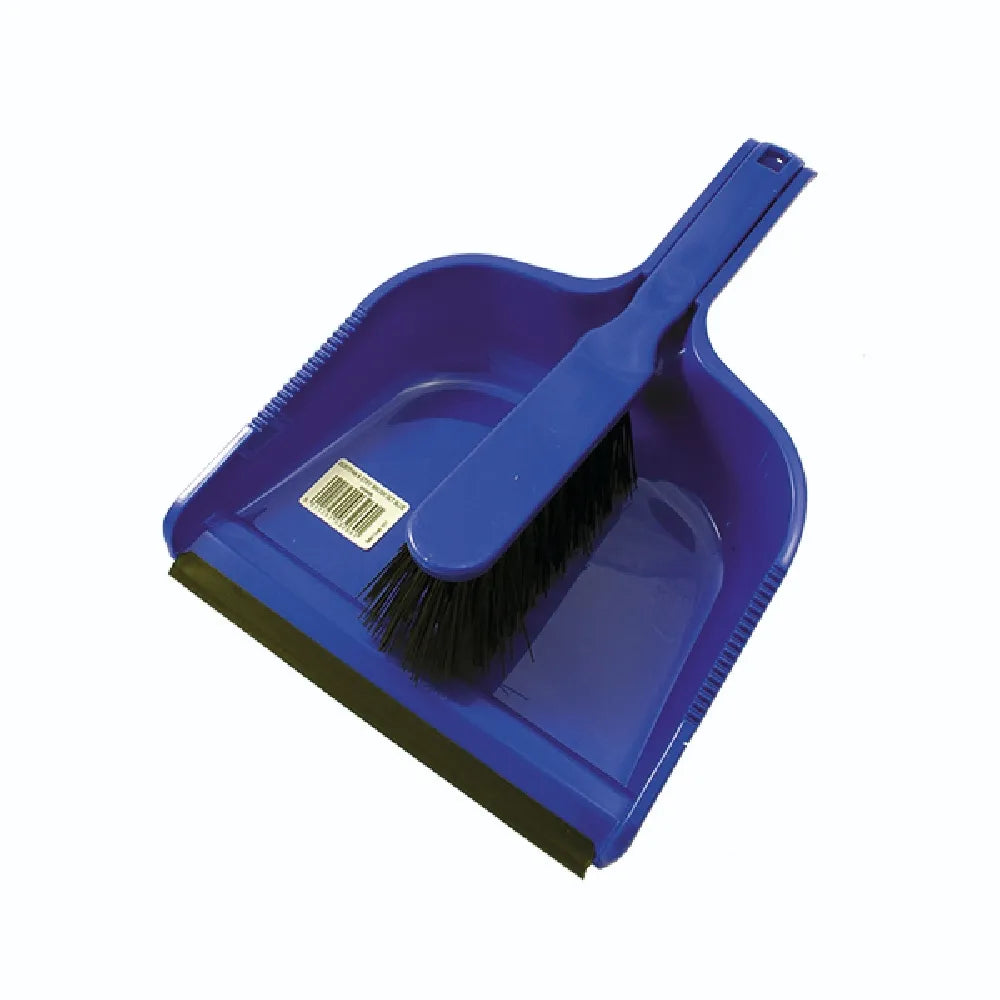 Hygiene Dustpan & Stiff Hand Brush: Durable Cleaning for Tough Jobs