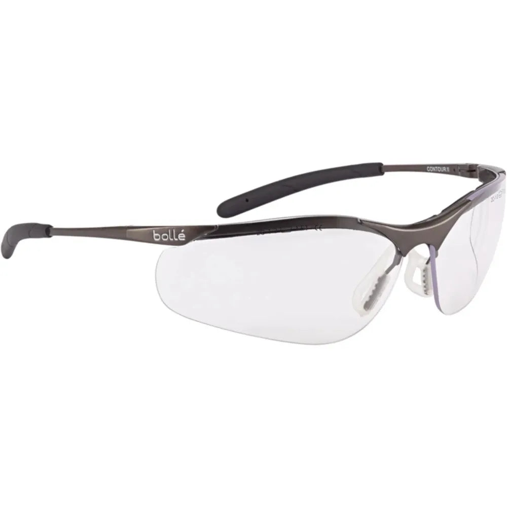 Bollé Contour Safety Spectacle - Ergonomic Eye Protection with Enhanced Comfort