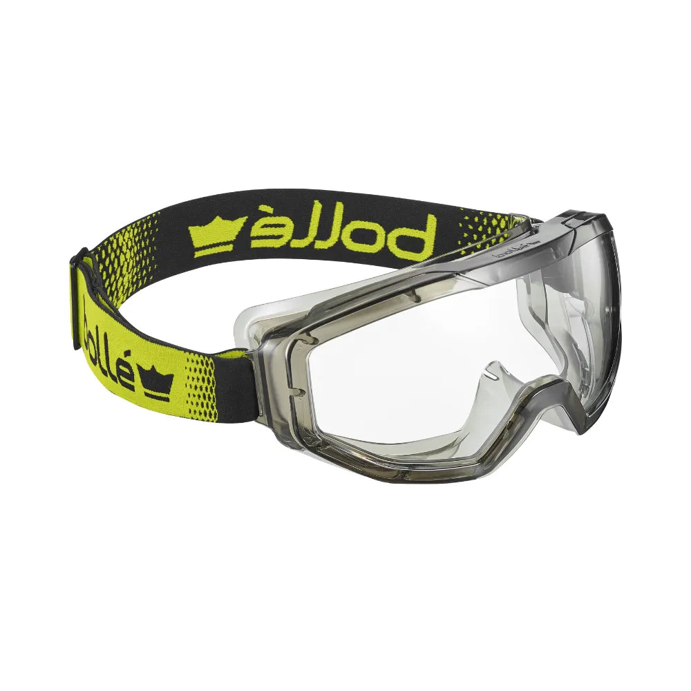 Bolle Universal Safety Goggles with Vented Design – Clear Lens