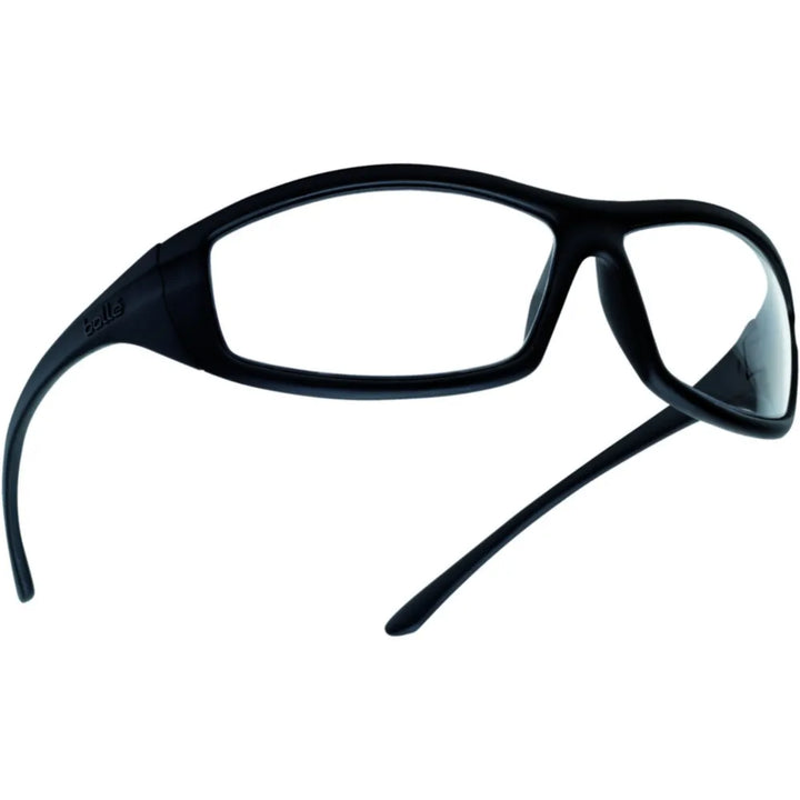 Bolle Solis Go Green Safety Spectacles - Eco-Friendly Eye Protection with Clear Lens