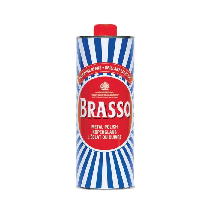 Brasso Liquid Metal Polish - 1 Litre | Powerful Metal Cleaner for a Brilliant Shine