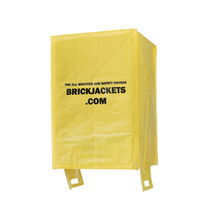 Brick Jacket Brick Protection Covers - 500mm x 500mm x 760mm - Yellow