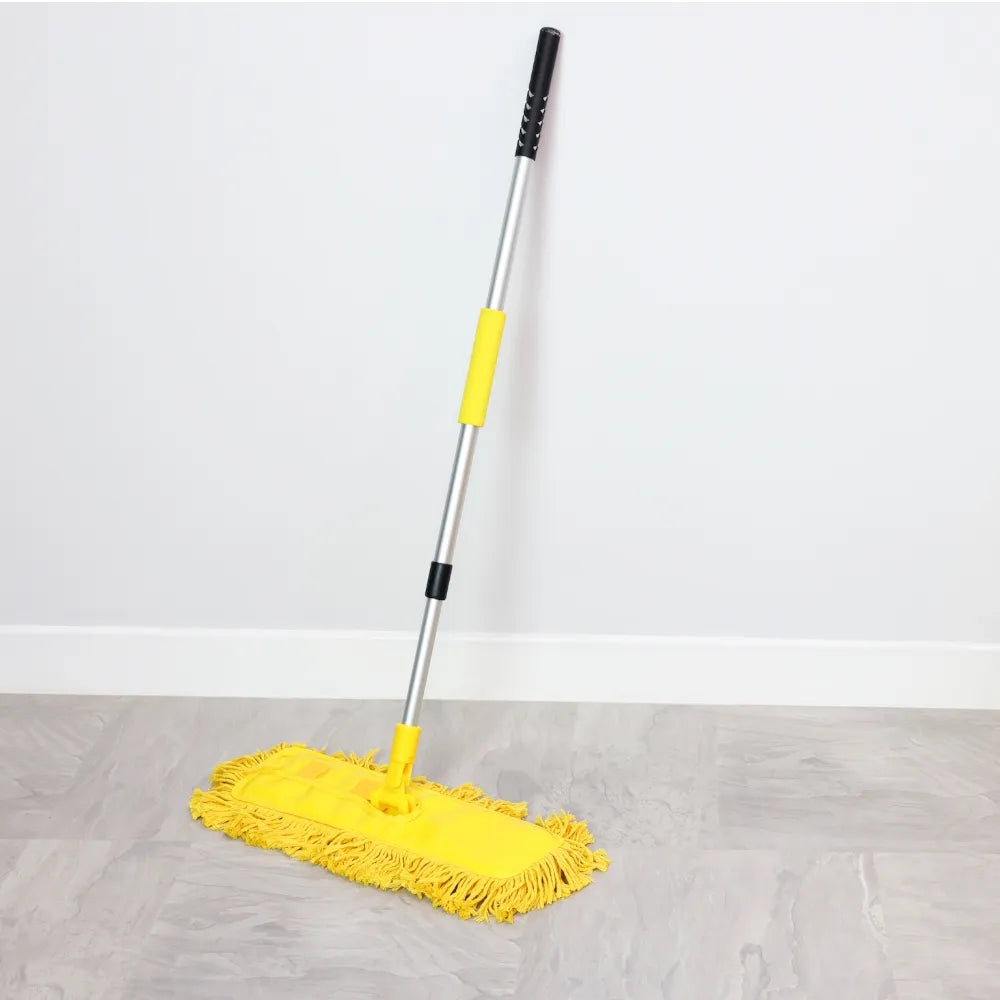 Bulldozer Floor Sweeper with Ergonomic Handle - Heavy Duty Sweeping Solution