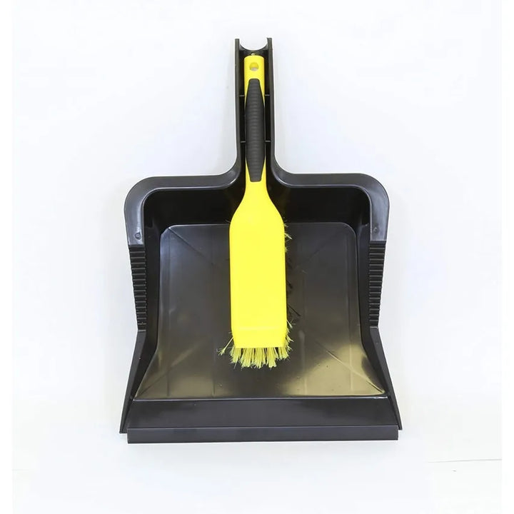 Bulldozer Heavy Duty Dustpan & Brush Set | Durable Cleaning Solution