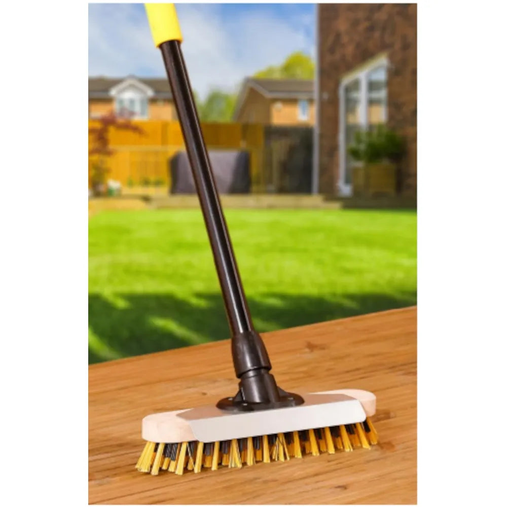 Bulldozer Heavy Duty Deck Scrub – 11" Turret Effect Brush Head