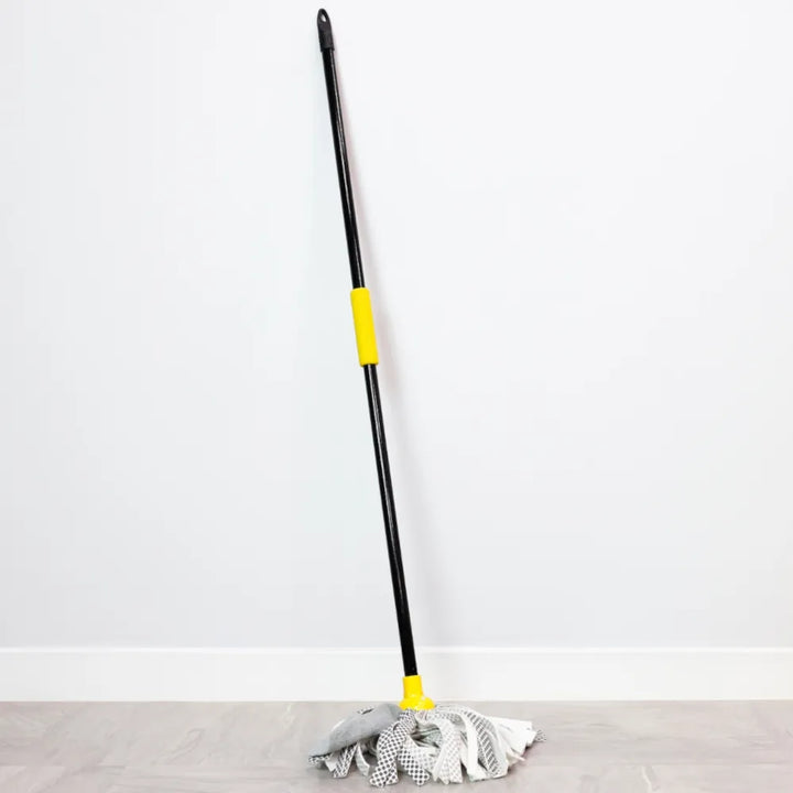 Bulldozer Strip Mop with Ergonomic Handle - Heavy Duty Floor Cleaning