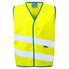 CW01-Y Children's Hi Vis Waistcoat - Yellow