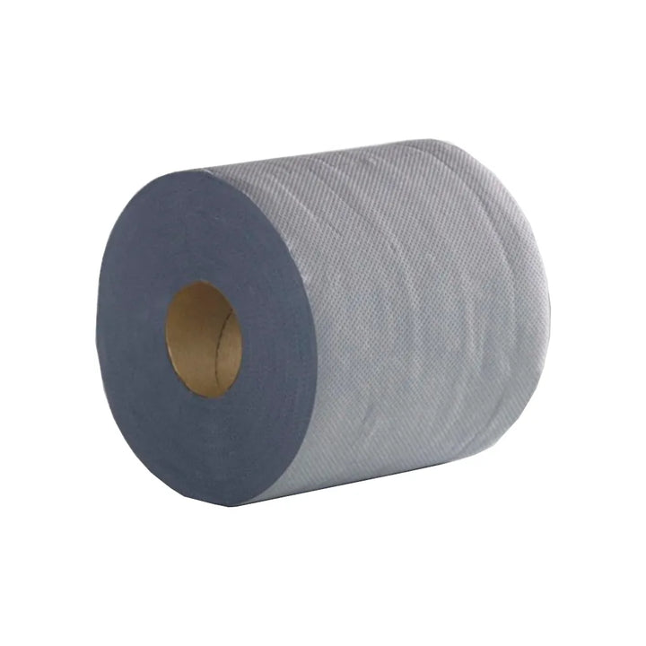 Blue 2-Ply Centrefeed Roll Pack of 6 - 150m Length