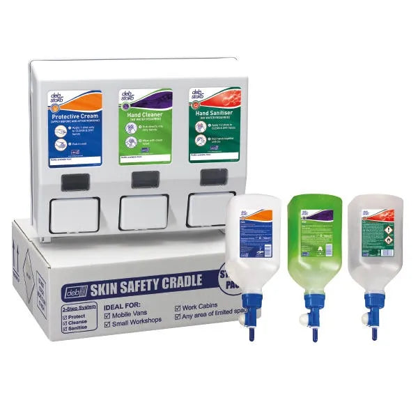 Deb Skin Safety Van Cradle Starter Pack | Essential Skin Protection for Worksites