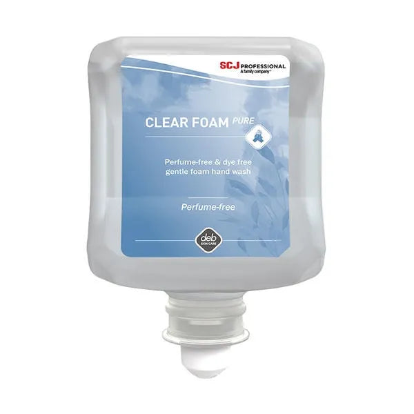 Deb Refresh Clear Foam Wash – 1 Litre Cartridge | Soap-Free Foam Hand Cleaner