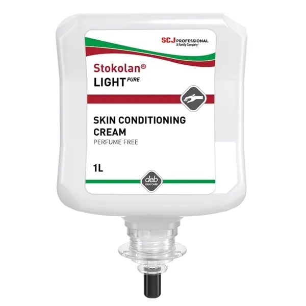 Deb Stokolan Light Pure Restore 1L – Fragrance-Free Skin Cream