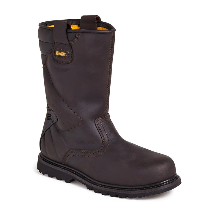 Brown Rigger Boots by Dewalt - Reliable Safety and Style