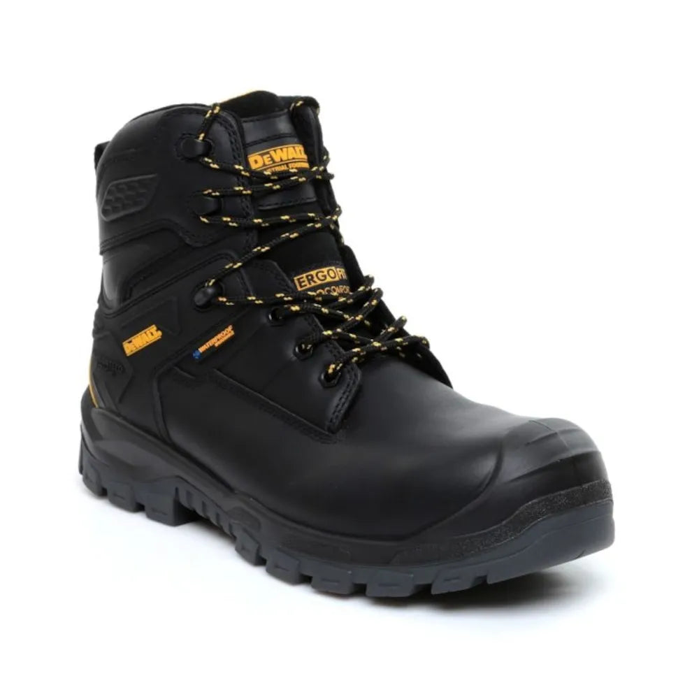 Dewalt Springfield S3 Safety Boots – Waterproof and Slip-Resistant (Black)