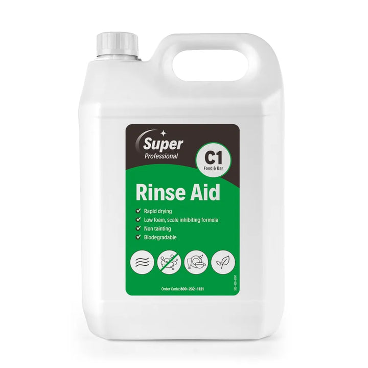 Dishwasher Rinse Aid – 5 Litre for Streak-Free Shine and Spotless Dishes