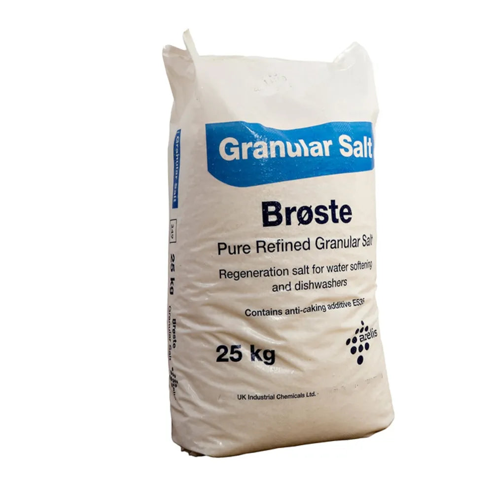 25kg Dishwasher Salt - Prevent Limescale & Enhance Cleaning Efficiency