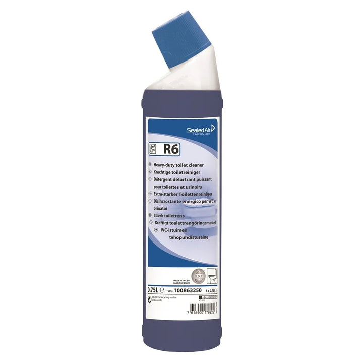 R6 Toilet Renovator by Diversey - Effective Toilet Cleaner & Stain Remover