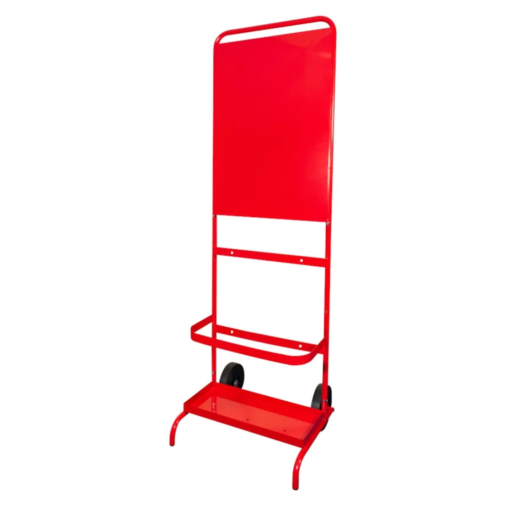 Flat Packed Double Fire Trolley & Composite Board for Fire Safety