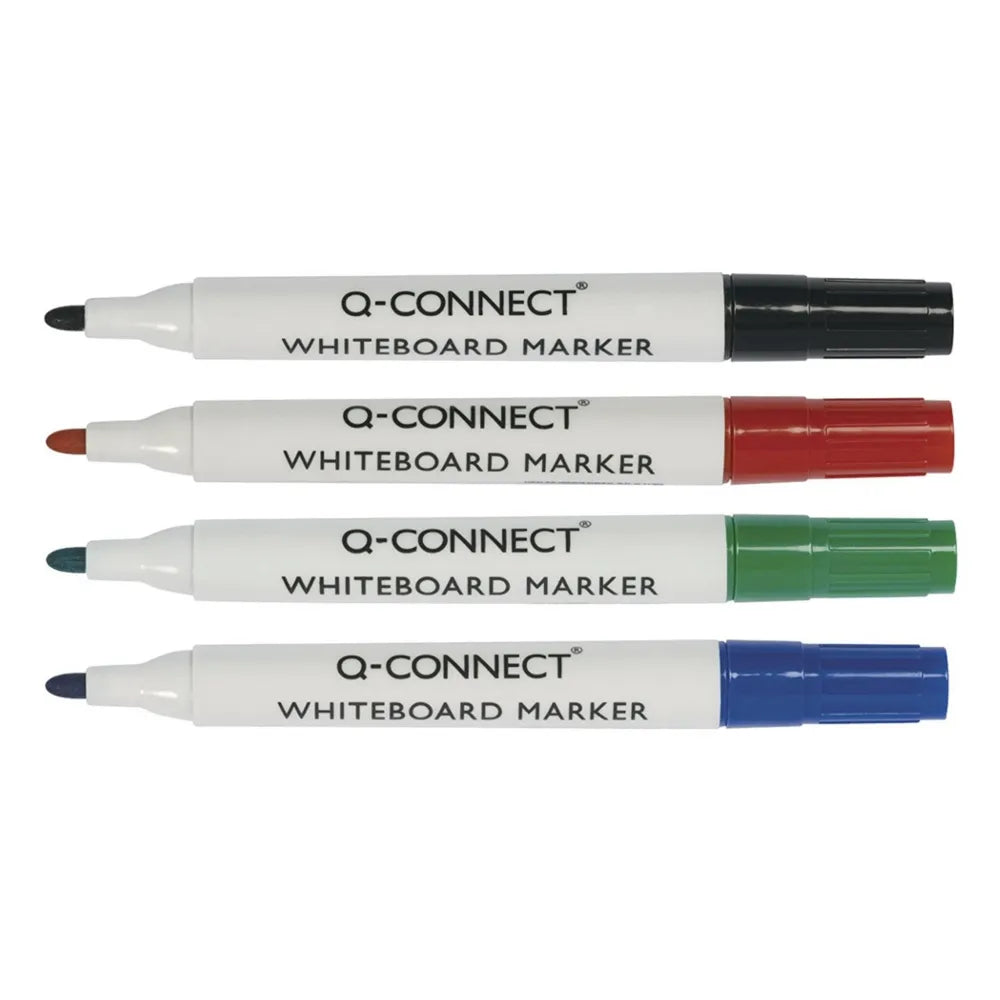 4-Pack Dry Wipe Marker Pens | Smooth Writing & Easy Erase Markers