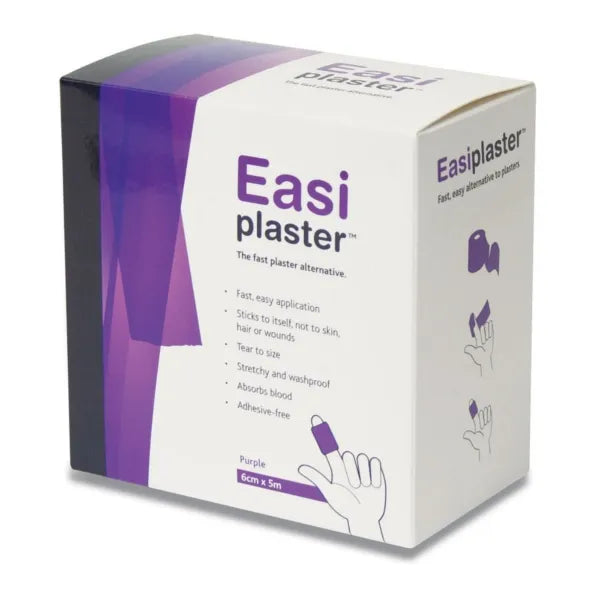 Easi Plaster Adhesive Roll 6cm x 5m: Flexible and Secure Bandage for Wound Care