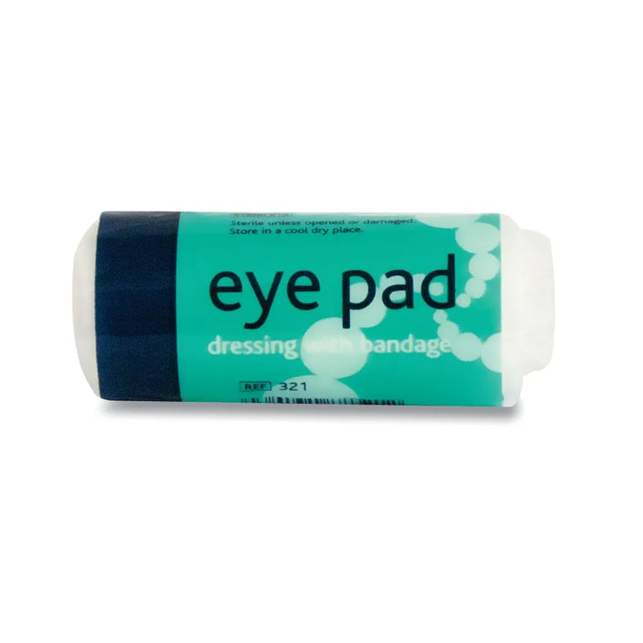 Eye Pad No. 16 & Green FW Bandage: Essential First Aid for Eye Injuries