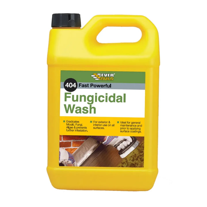 5 Litre Everbuild Fungicidal Wash - Powerful Solution for Mould and Fungi Prevention