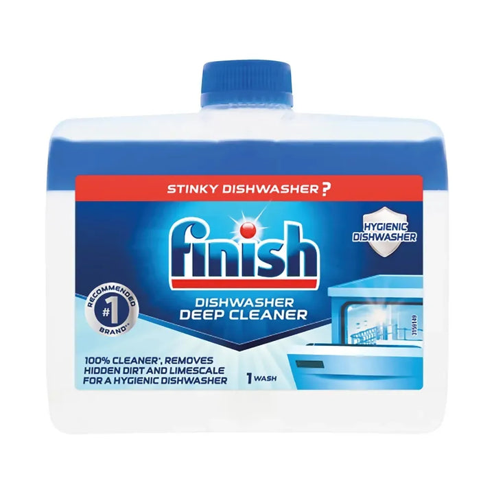 Finish Dishwasher Cleaner – 250ml for Deep Cleaning and Odor Removal