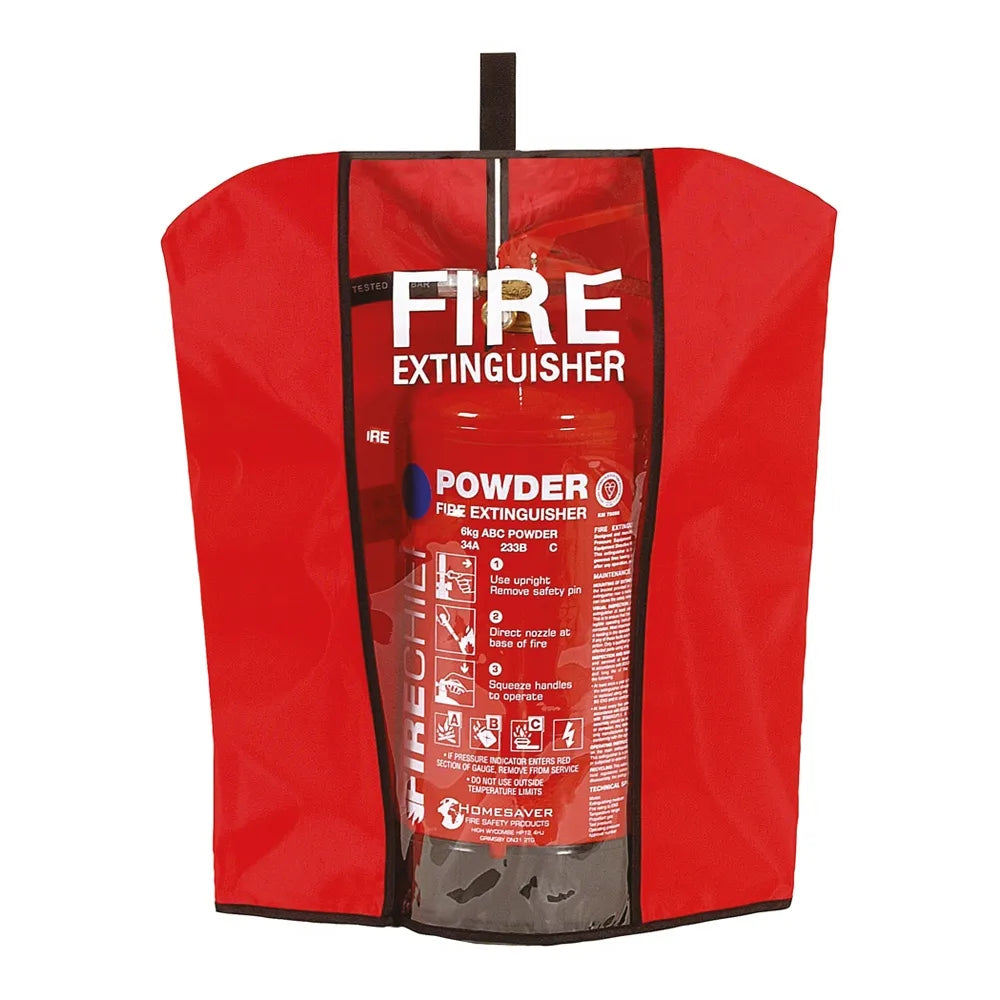 Fire Extinguisher Cover for 6kg/6L & 9kg/9L Extinguishers - Durable Protection